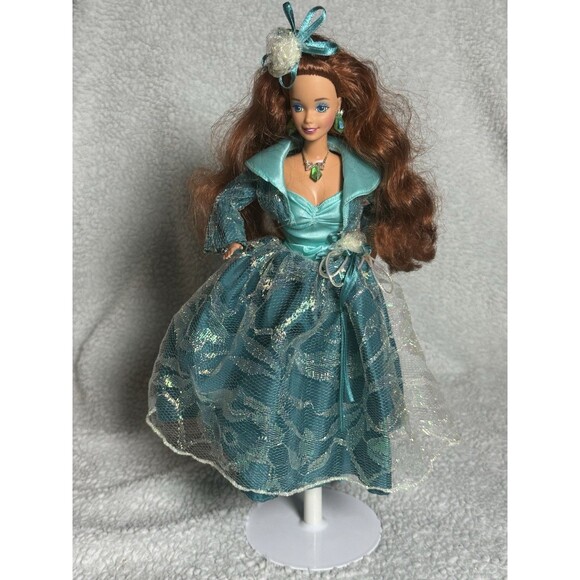 1994 Barbie EMERALD ELEGANCE Doll Special Edition 12323 - Picture 1 of 6